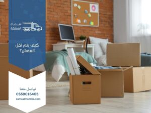 كيف يتم نقل العفش؟