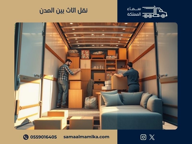 نقل اثاث بين المدن